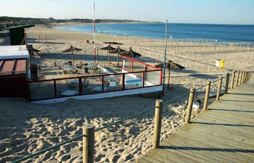 Praia da Azurara , Portugal